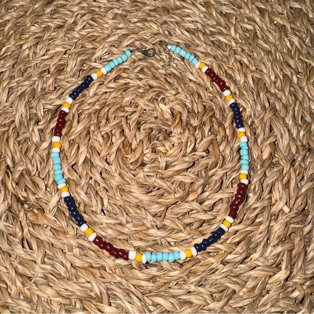 Colorful Beaded Choker
